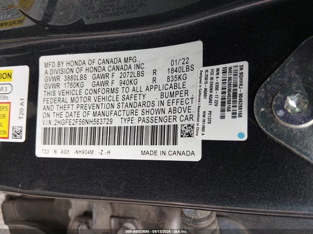 Honda Civic Sport