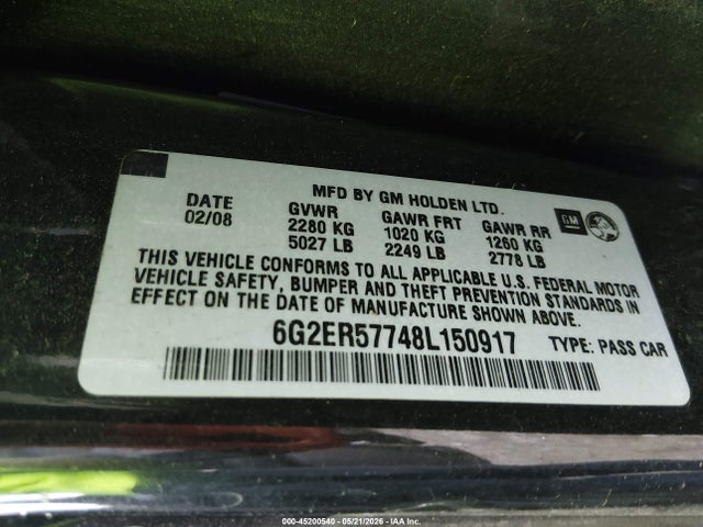 Pontiac G8