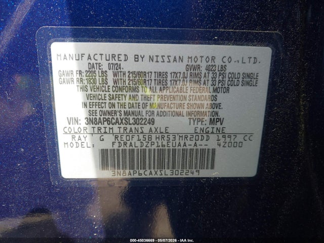 Nissan Kicks Sv Fwd