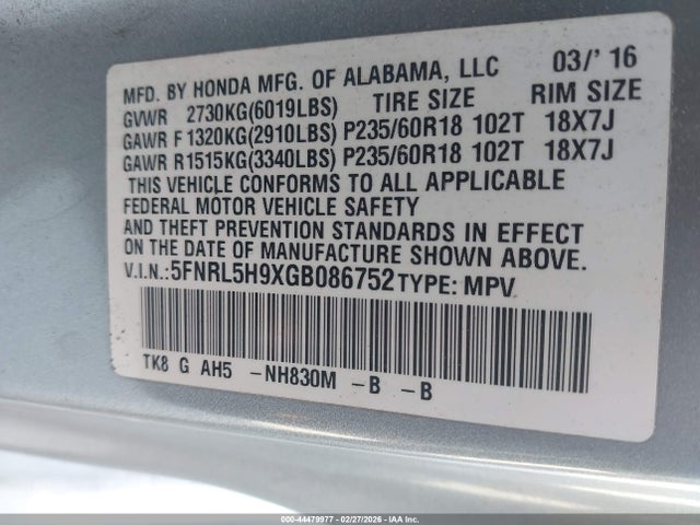 Honda Odyssey