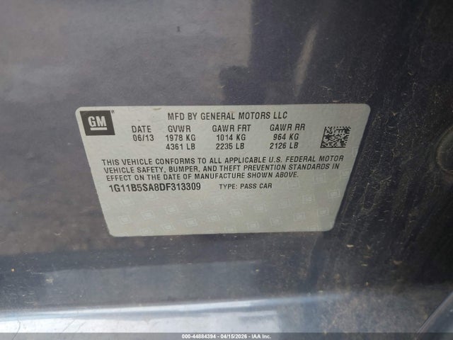 Chevrolet Malibu 1ls