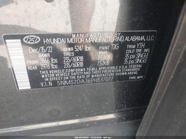 Hyundai SANTA FE Sel