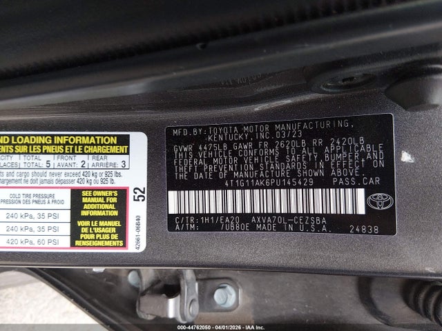 Toyota Camry Se