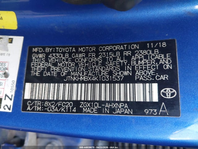 Toyota C-HR Le