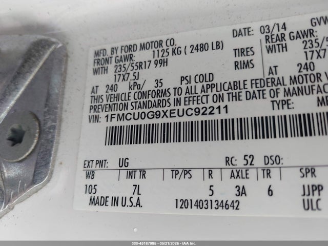 Ford Escape Se