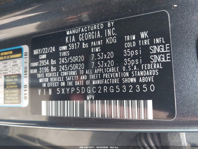 Kia Telluride Sx X-line