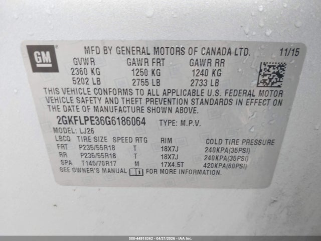 GMC Terrain Slt