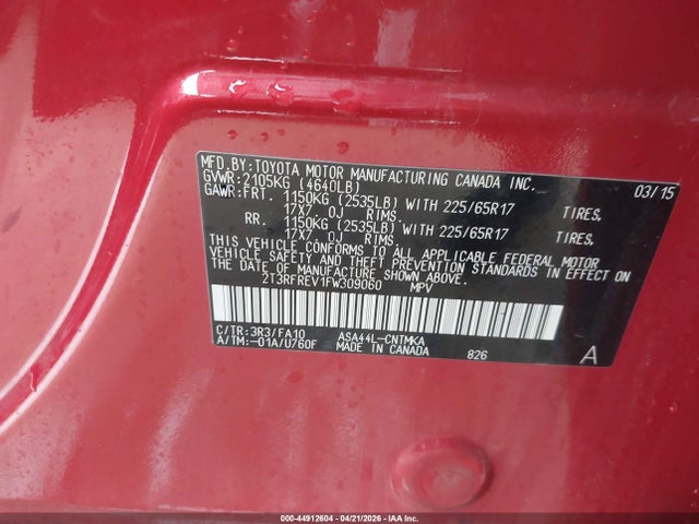 Toyota RAV4 Xle