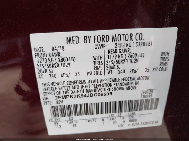 Ford Edge Titanium