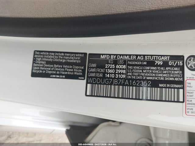 Mercedes-Benz S-Class 4matic