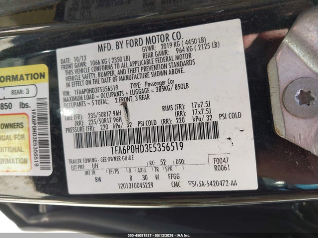 Ford Fusion Se