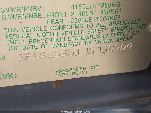 Subaru Forester 2.5x