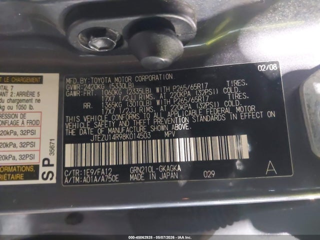 Toyota 4Runner Sport V6