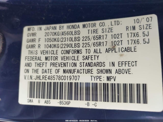 Honda CR-V Ex