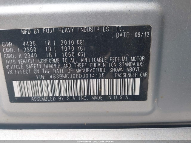 Subaru Legacy 2.5i Limited