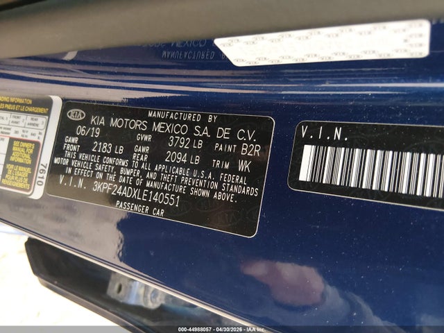 Kia Forte Lxs