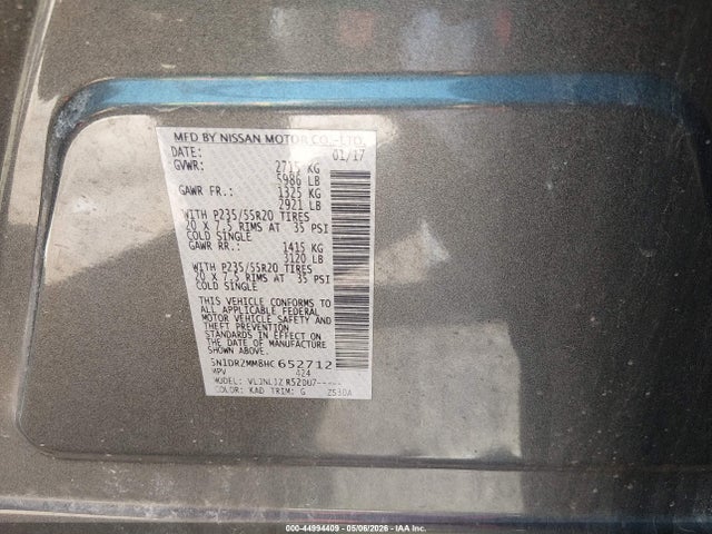 Nissan Pathfinder Platinum