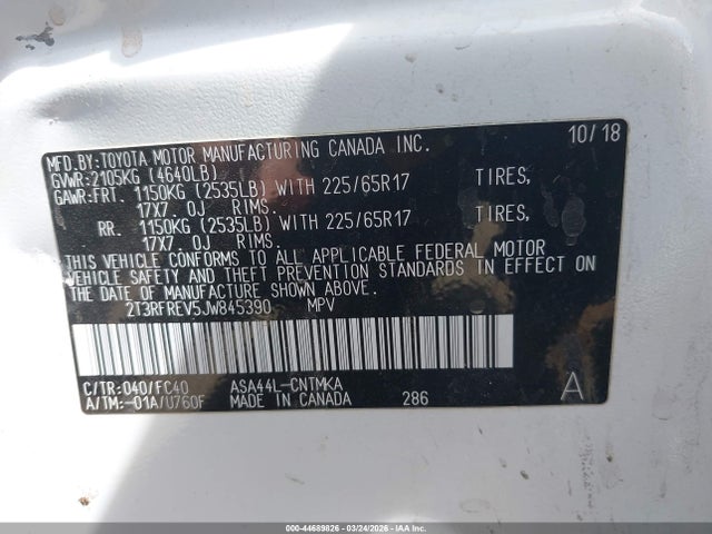 Toyota RAV4 Xle