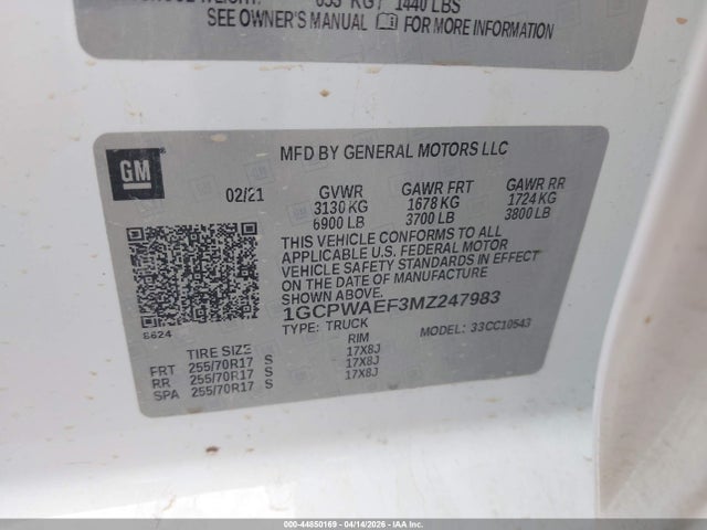 Chevrolet Silverado 1500 2wd  Short Bed Wt