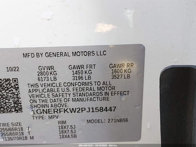 Chevrolet Traverse Fwd Ls