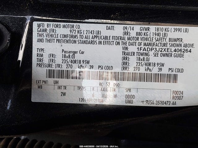 Ford Focus Titanium