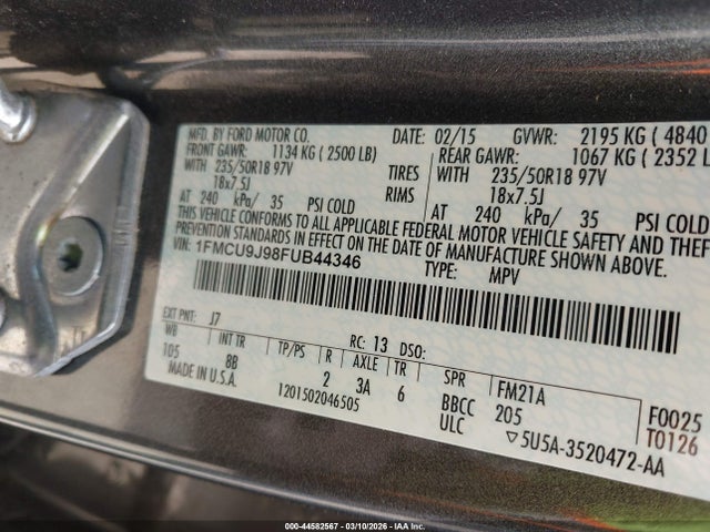 Ford Escape Titanium
