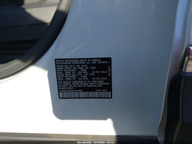 Volkswagen Atlas 3.6l V6 Sel