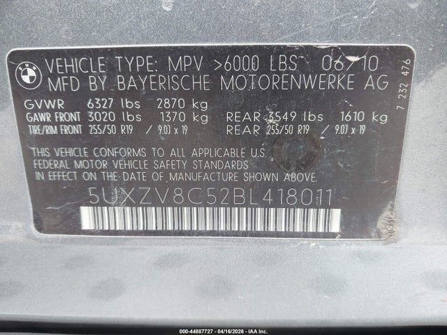 BMW X Series Xdrive50i
