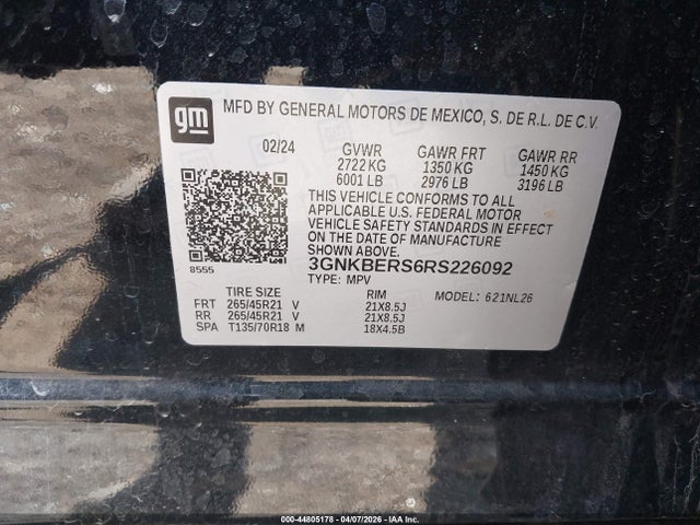 Chevrolet Blazer Fwd Rs