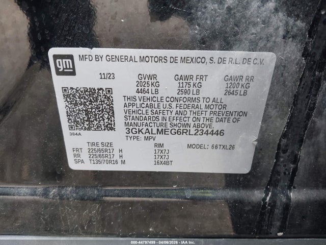 GMC Terrain Fwd Sle