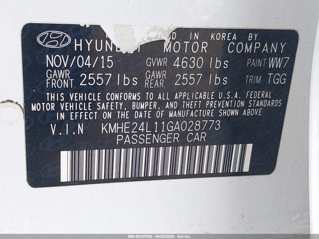 Hyundai SONATA Se