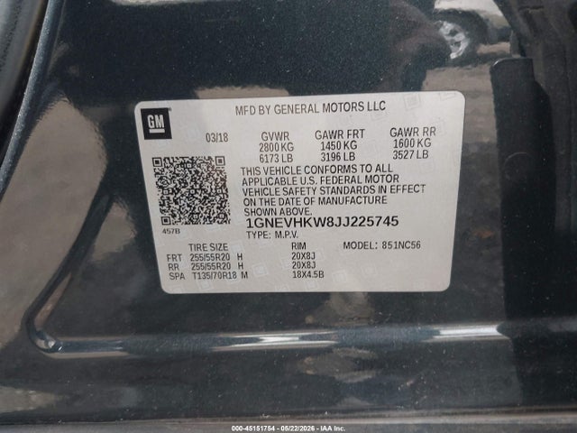 Chevrolet Traverse 3lt