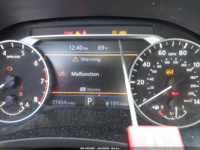 Nissan Altima Sv Fwd