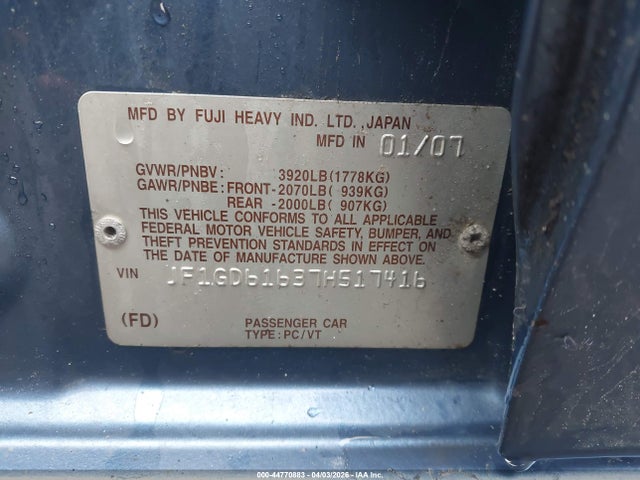 Subaru Impreza 2.5i