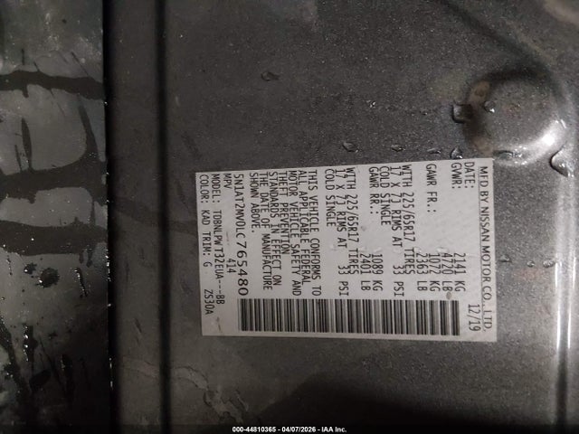 Nissan Rogue S Intelligent Awd