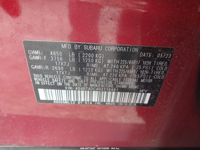 Subaru Outback Premium