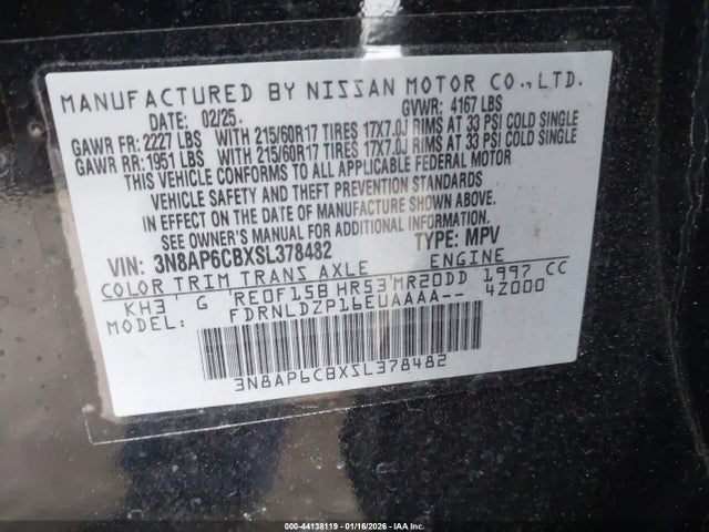Nissan Kicks Sv Intelligent Awd