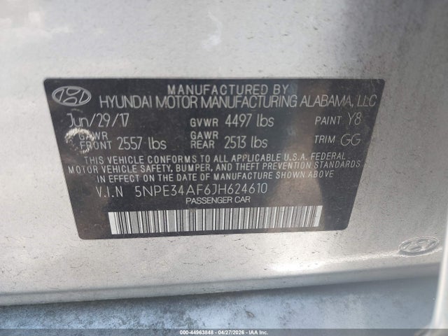Hyundai SONATA Sel