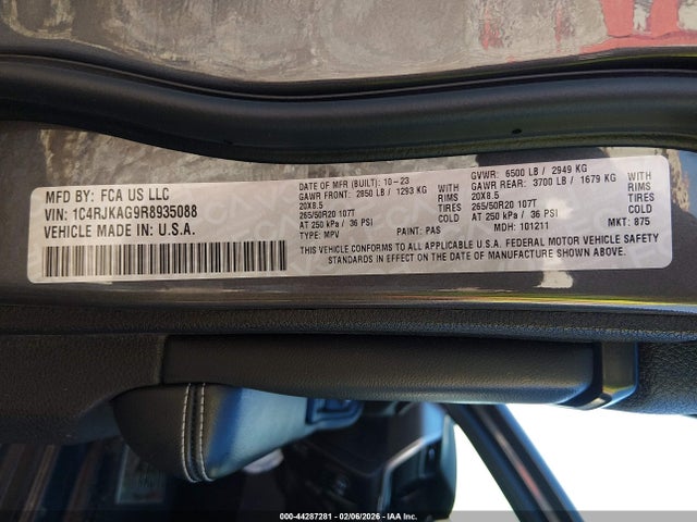 Jeep Grand Cherokee Altitude X 4x4
