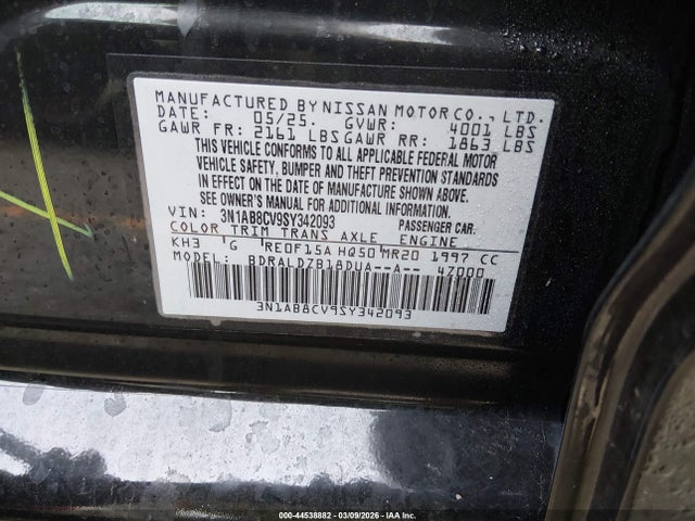 Nissan Sentra Sv