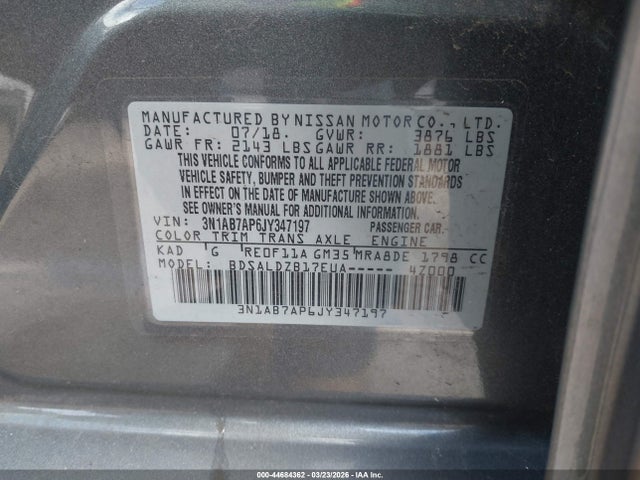 Nissan Sentra Sv
