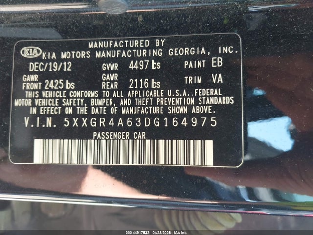 Kia Optima Sx