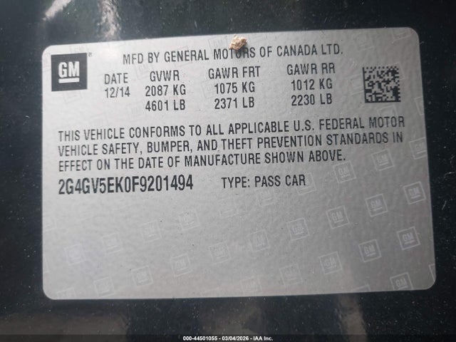 Buick Regal 1fl