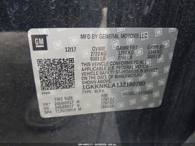 GMC Acadia Sle-1