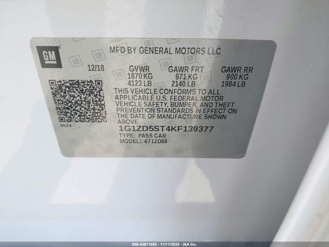 Chevrolet Malibu Lt