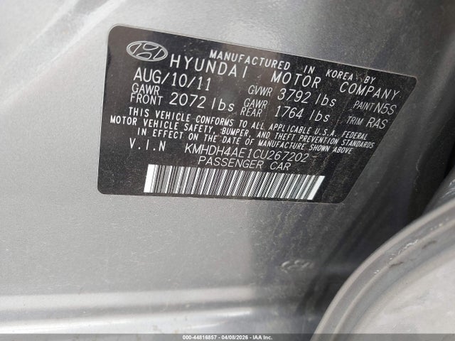 Hyundai ELANTRA Gls (ulsan Plant)