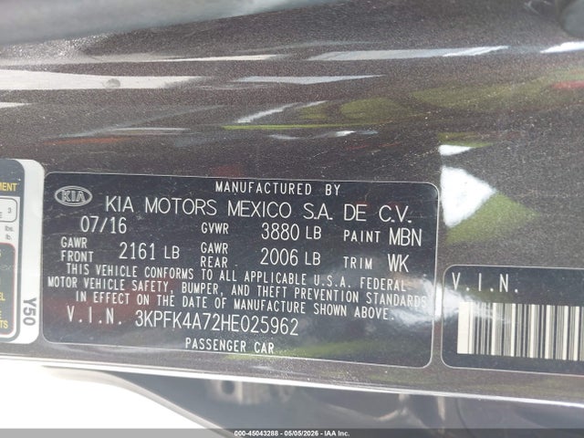 Kia Forte Lx