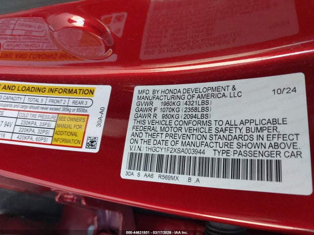 Honda Accord Lx