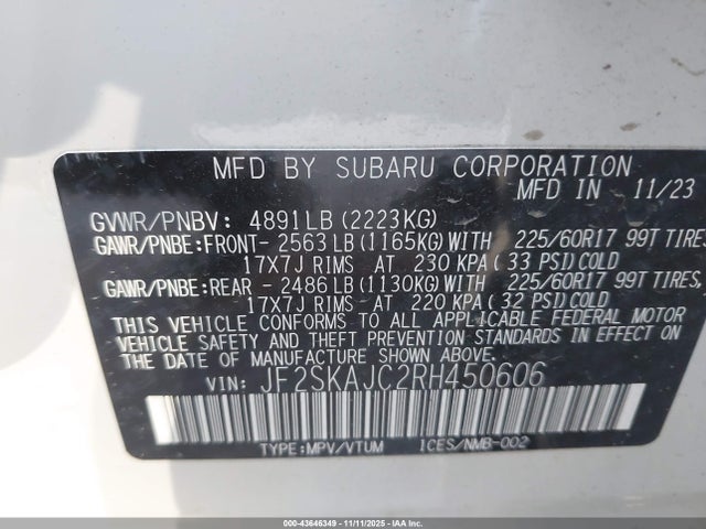 Subaru Forester Wilderness