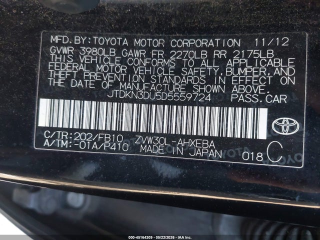 Toyota Prius Two